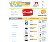 Tablet Screenshot of naturopathicproducts.ca
